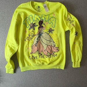 Disney Tiana Neon Sweatshirt